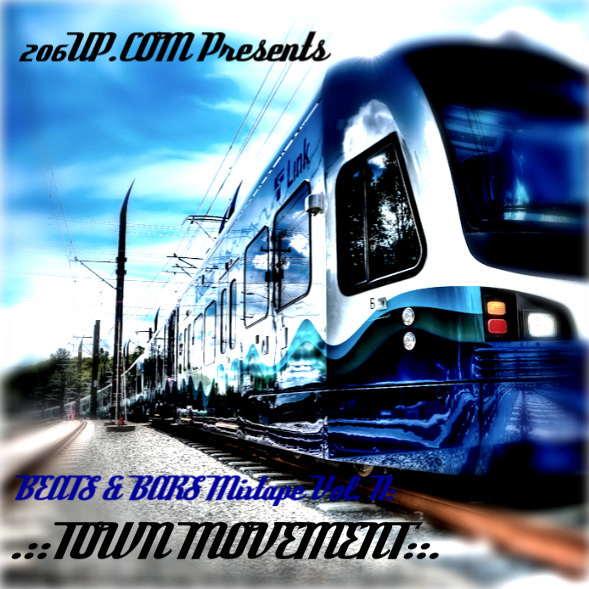 206UP Mixtape V2 front