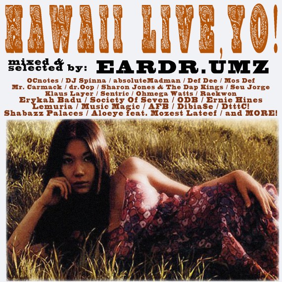 EarDrUmz - Hawaii Live Yo front