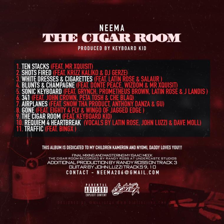 Neema - The Cigar Room back
