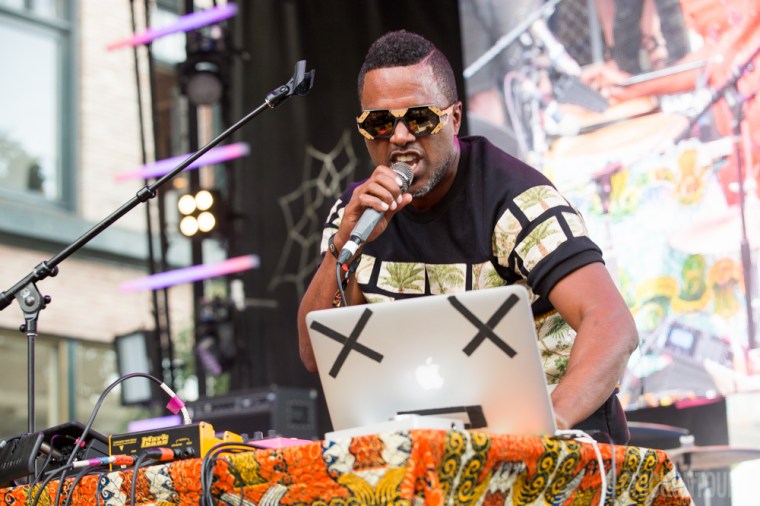 Shabazz Palaces. Photo courtesy of Alex Crick / SMI.